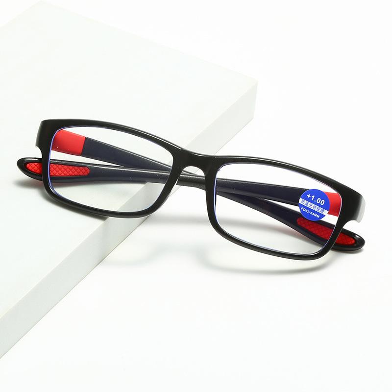 TR90 Anti Blue Light Blocking Reading Glasses Men Business Ultralight Sport Presbyopia Computer Eyesglasses +1.0 +1.5 +2 +2.5 +3