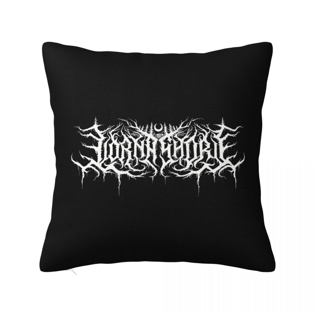 Lorna Shore Logo In White Square Pillowcase Cushion Cover Pillow Case Throw Pillow Cover for Home Bedroom Car