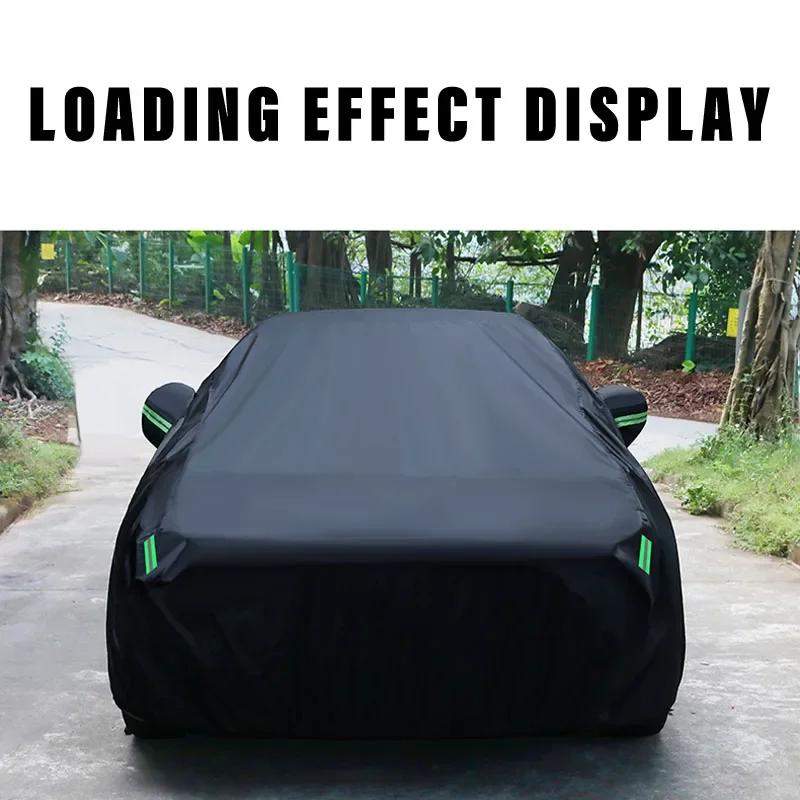 Outdoor Car Cover with Reflective Strips - For UAZ Patriot, Snowproof Dustproof Waterproof Sunproof Shield