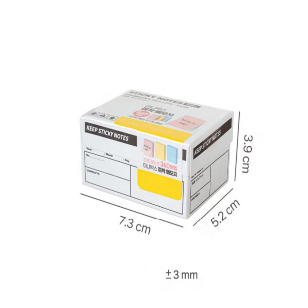 Memotec Mini Box Samolepicí bločky – 360 listů