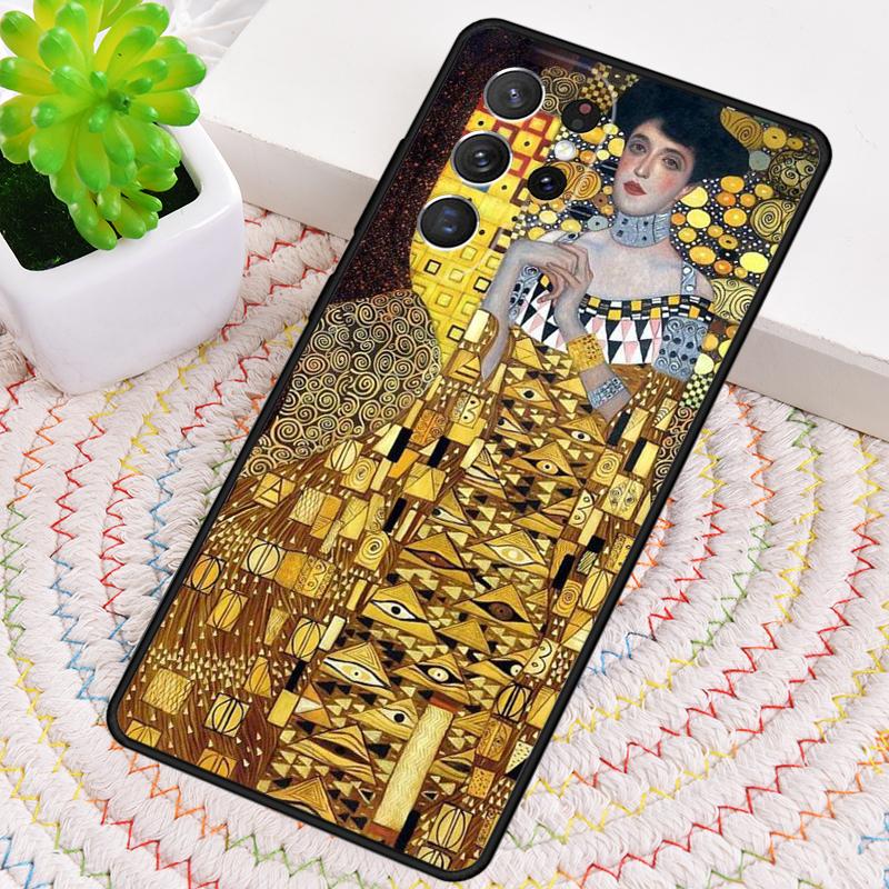 Kiss by Gustav Klimt Silicone Phone Case For Samsung Galaxy note 10 pro S26 S25 S24 S23 S22 S21 Plus S25Ultra Capa Cover