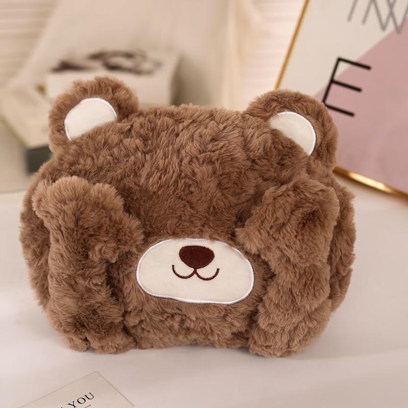 

Cute Cartoon Plush Rechargeable Hot Water Bottle Cover Only