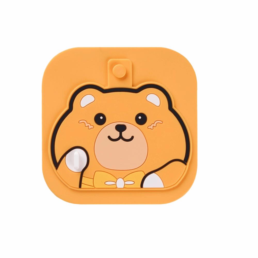 Cute 2 in 1 Sewer Floor Drain Cover Reusable Anti-blocking Shower Drain Cover Drainage Silicone Deodorant Mat For Kitchen Toilet