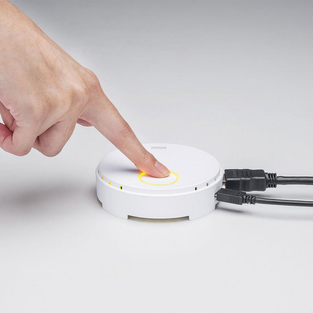 SANWA SUPPLY Drahtloser HDMI-Extender-Sender (Erweiterung, Nur) VGA-EXWHD6TX