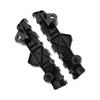 Bumper Retainer Pair Left Right Bumper Bracket Vehicle Maintenance Plastic Material Direct Replacement For Bumper Replacement