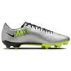 Nike Zoom Mercurial Vapor 15 Academy MG 25th Anniversary Pack Unisex Sneakers Silver Metallic-Silver Black FB8399-060