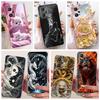 For Realme GT Neo 2 Neo 3T GT2 Phone Case Chinese Dragon Cute Cat Cartoon Pattern Casing Soft Clear Silicone Back Cover
