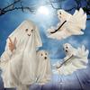 Ghost Walking Dog Statue, Cute Ghost Resin Figurine, Halloween Decorations For Party, Home, Bedroom, Shelf, Table Centerpiece