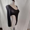 Sex Lingerie Sexy Passion Seduction Onesie Women's Open Uniform Seduction Hot Ice Silk Elastic Suit