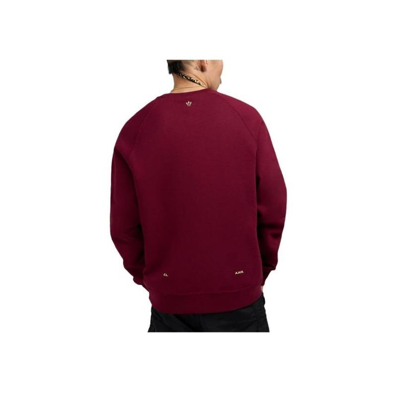 Nike Felpa con scollo rotondo a manica lunga, comoda, versatile, casual, unisex, collaborazione X Nocta, Felpa unisex FN8160-638