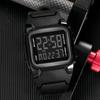 LED-Display Sport Digitale Uhr Stoppuhr Quarz Uhr Mode Wecker Für Männer Kinder