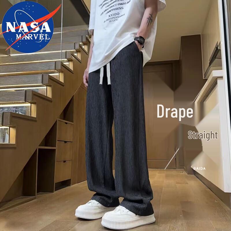 NASA MARVEL Men's Casual Quick-Dry Straight Leg Pants