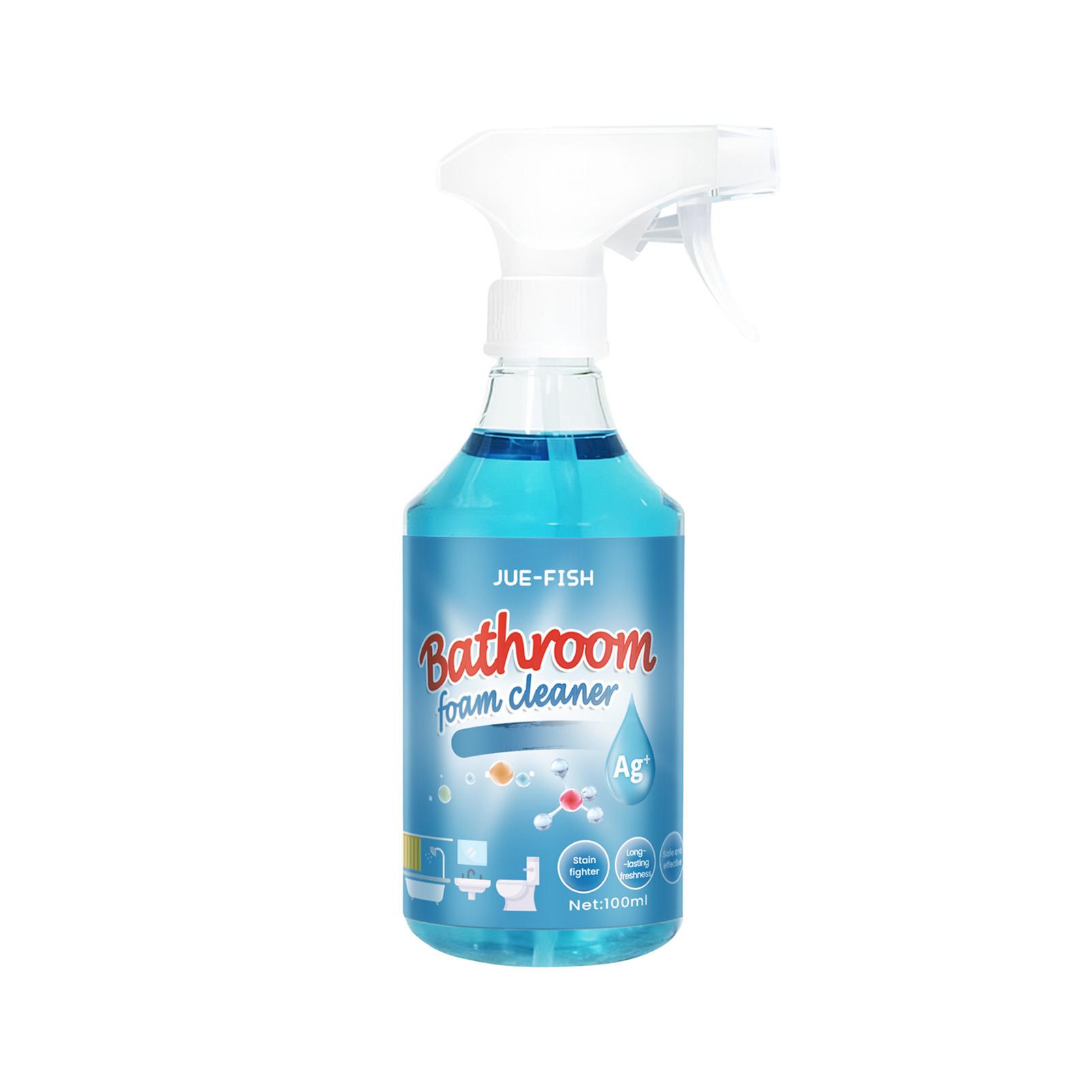 

Bathroom Cleaner Spray Stubborn Grime Remover Wall Joint Mold Cleaning Toilet Descaling Foam Cleaner Household Cleaning Agent 100ml