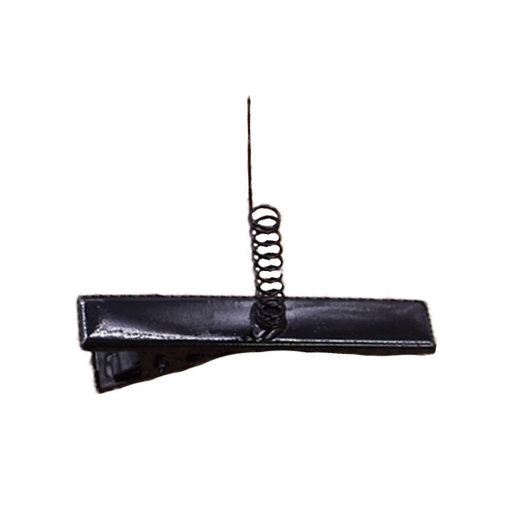 10Pcs Plain Hair Clip Blank Hairpin Hair Clips with Springs Alloy Hairpin Plain Barrette Blank Crafting