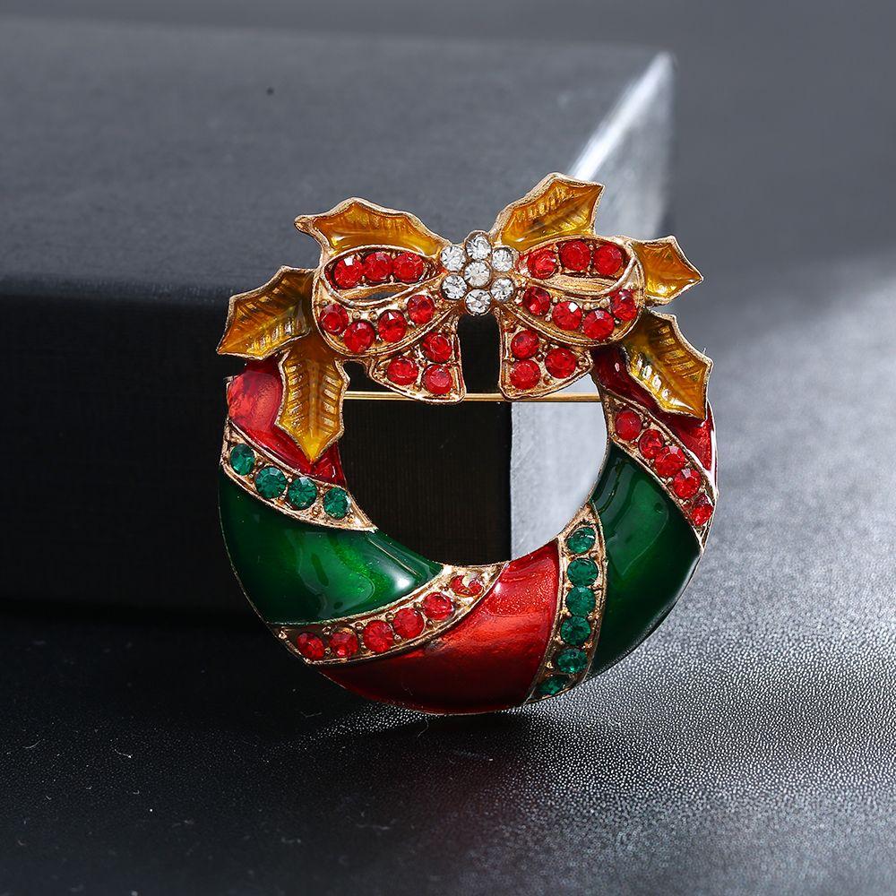 Jewelry Clothing decor Tassel Xmas Costumes Christmas Brooch Santa Claus Badge Pins