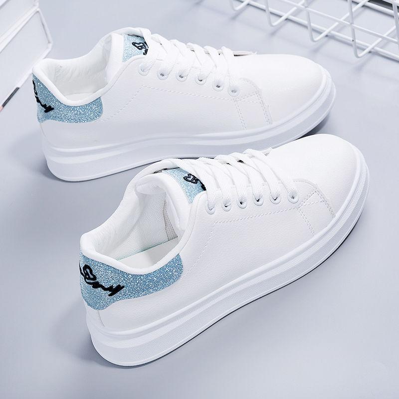 22 Spring New Breathable Spring and Autumn Board Shoes Student Leather Flat-soled Sports Trendy Shoes