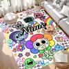 Custom Name Personalized Dandy's World Print Carpet, Versatile Home Decor Rug, for Playroom, Apartment, Balcony, Entryway, Hallway Gift