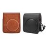 Camera Protective Cover Sleeve for Mini 70 Wear Resistant Storage Bag PU Leather Case with Removable Strap