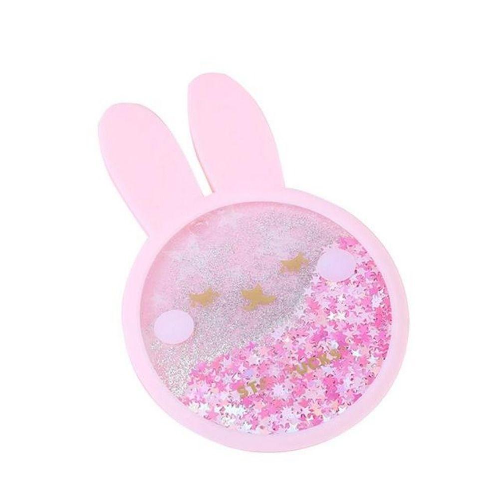 

Sakura Quicksand Bear Non-Slip Insulation Rabbit Coffee Cup Pad Tea Cup Mats Coaster Placemats Rabbit