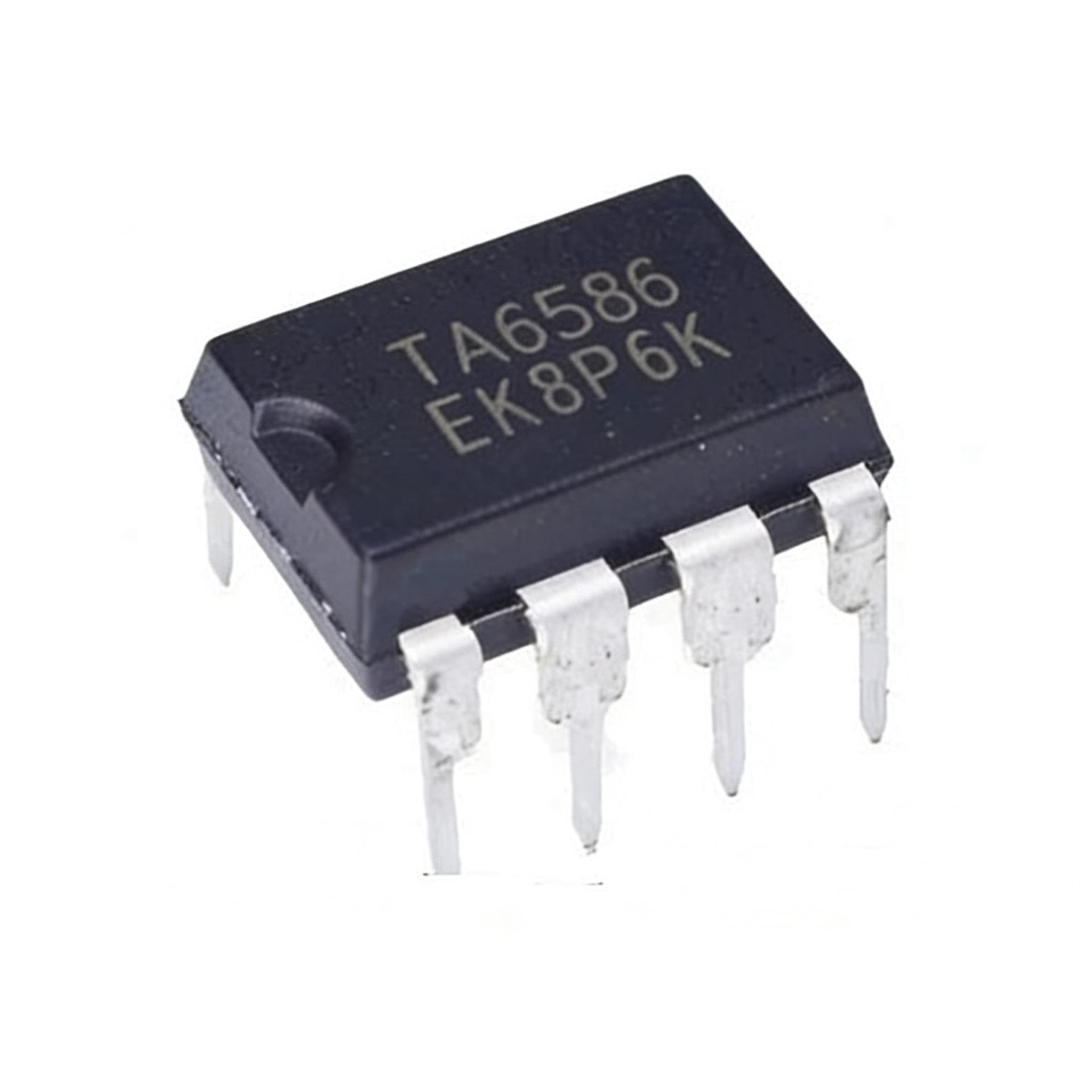 

TA6586 DIP-8 Brushed DC Motor Driver with Built-in FET and Overheating/Short Circuit Protection