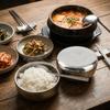 Rustless Steel Rice Bowl with Cover Soup Bowl Leakproof Sealed Cover Food Container  Home