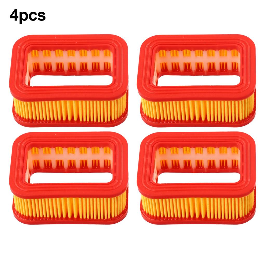 Pack of Four Air Filters for Chainsaws Compatible with Models 5200 and 5800