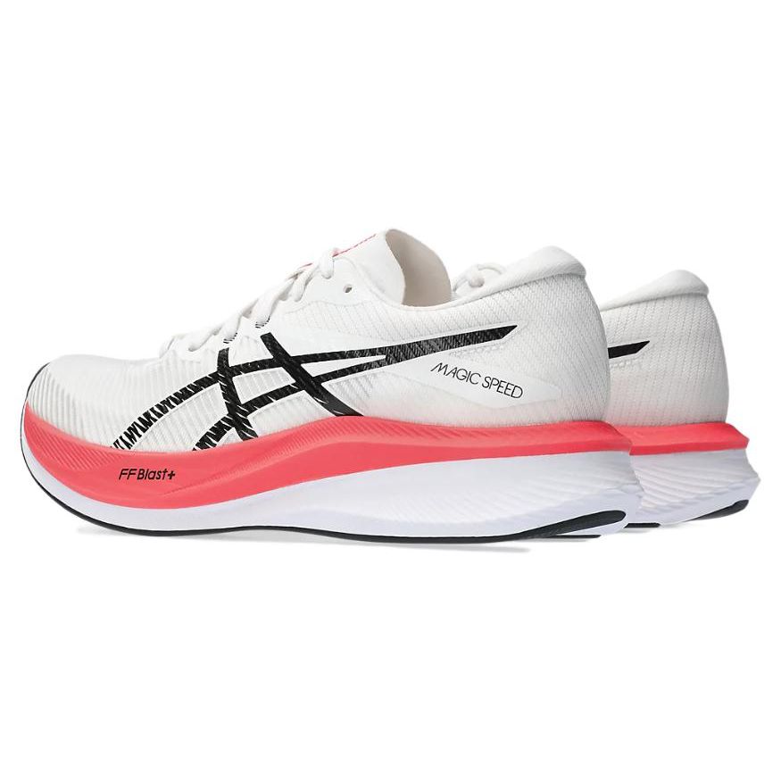 Asics Magic Speed 3 White Black Pink Women Sneakers 1012B518-100