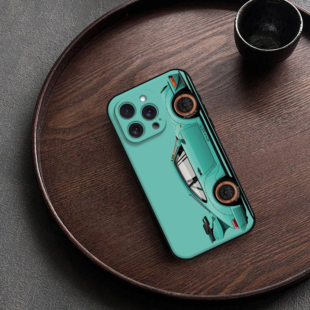 Phone Case For Iphone 16 15 11 13 14 Pro Max 7 8 Plus X Xr Xs Max 12mini Black Shell Cover Case