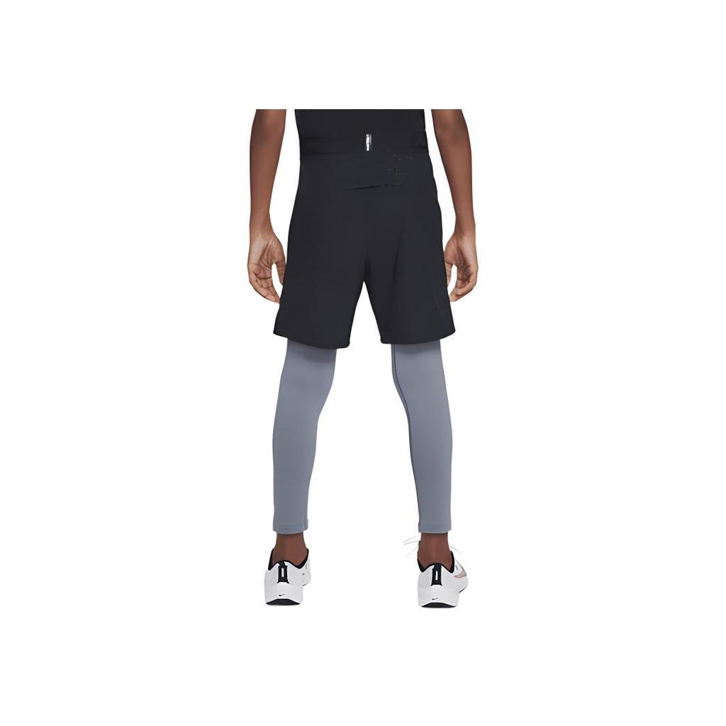 Nike Pro Dri-Fit Warm Comfortable Soft Quick-Dry Knit Sports Pants Kids Pants Smoke-Gray HF4364-084