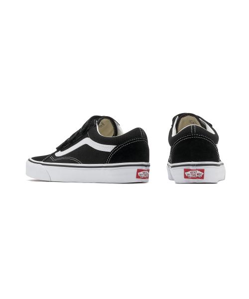 Vans Old Skool Velcro - (Suede/Canvas) Black:True White VN0A3D29OIU1 [Shipped from Korea] 100% Authentic