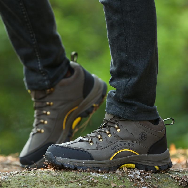 Pánská a dámská móda Vysoké turistické boty Plyšová teplá bavlna Boty Tooling Boty Outdoorové boty do sněhu