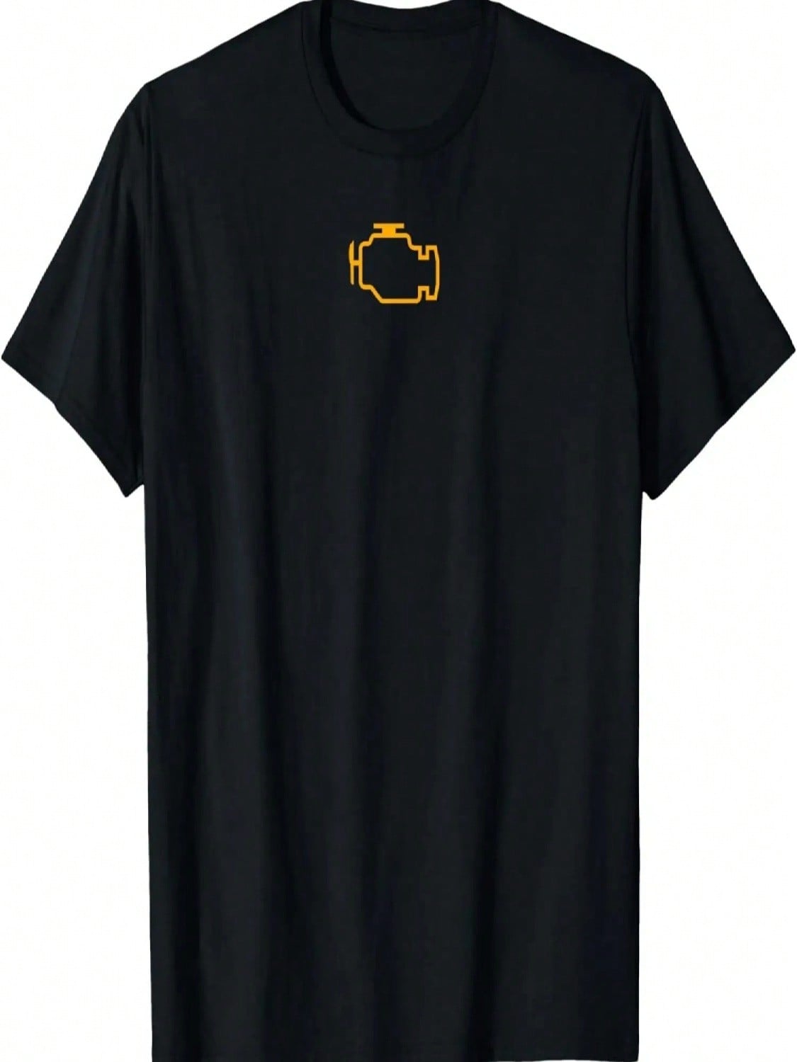 Check Engine Minimalist Funny Light For Mechanics, Coder T-Shirt S разноцветный