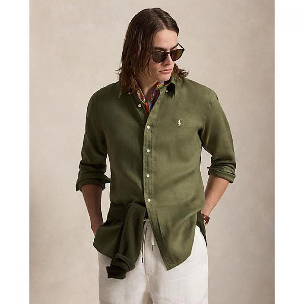 Polo Ralph Lauren Men S claSSic Fit Linen Shirt Mnpowov16825028300 S