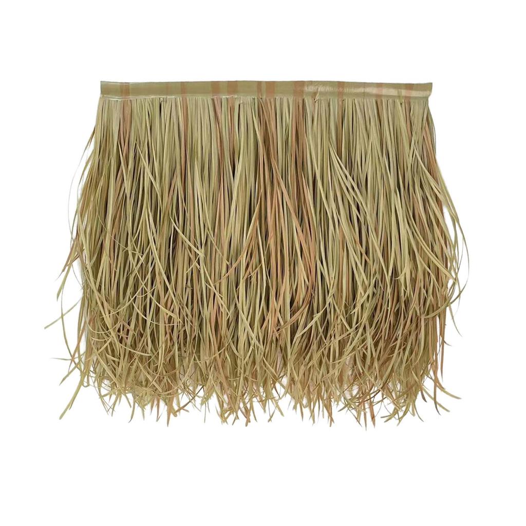 Straw Roof Thatch Fake Easy to Use Decorative Equipment Artificial Palm Thatch Roll for Garden Patio Fence Umbrella Cover Bar