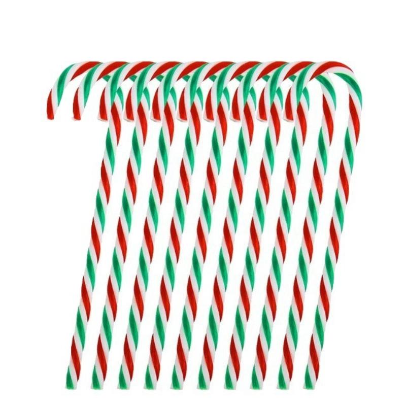 Nowe Ozdoby Świąteczne Ozdoby na Choinkę Świąteczna Laska Cukrowa Czerwono-Biała Laska Dekoracja Sceny