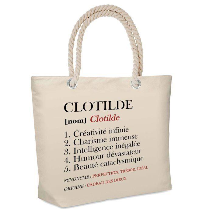 Sac de plage - PLANETEE - Clotilde Définition - Isotherme - Coton éco-responsable - Grande contenance