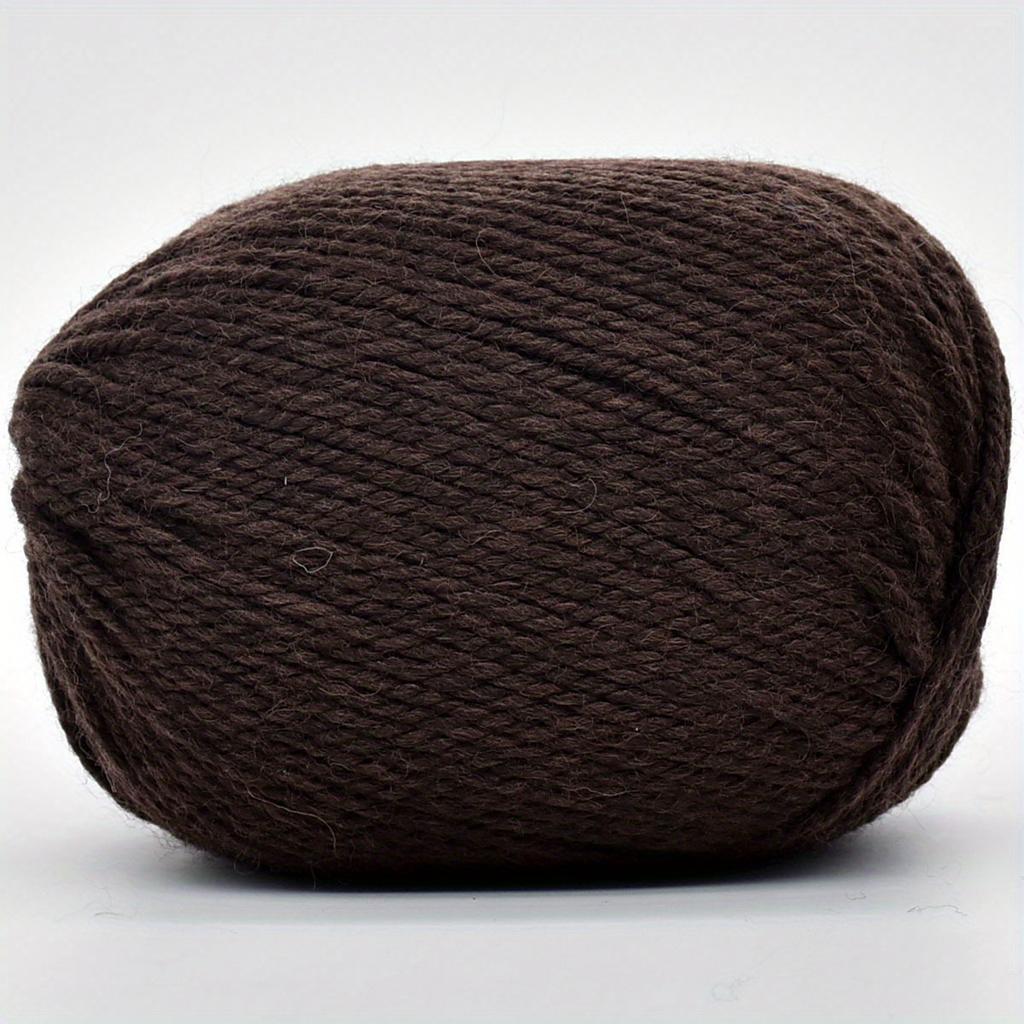 Worsted Weight Wool Yarn Soft & Durable Knitting Crochet Yarn for Cushions DIY Craft Yarn for Beginners