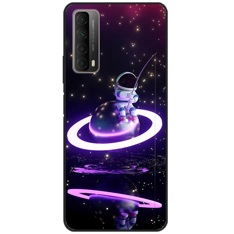 For Huawei Y7A PSmart 2021 Shockproof Cover 6.67" For Huawei P Smart 2021 Case PPA-LX2 Phone Cover Soft Silicone Back Case Coque