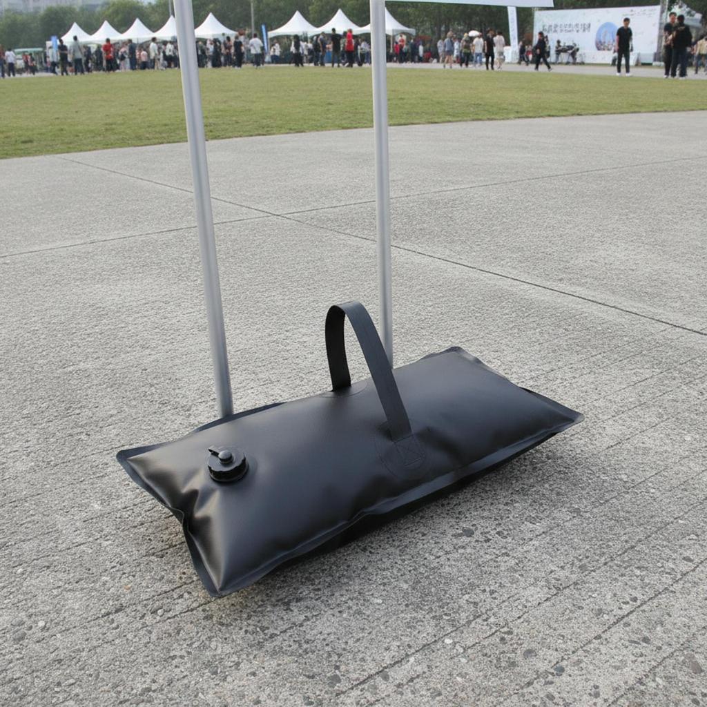 Aquatic Ballast Bag Reusable Banner Stand Weight Water with Strap Handheld