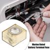 uxcell Marine Fuse Terminal Fuse Waterproof 75A DC 58V Max
