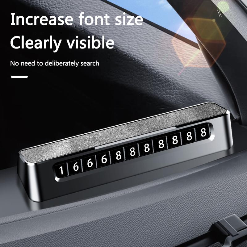 Hidden Car Styling Temporary Parking Card Plate Telephone Number For BMW M Performance E90 E92 E60 E70 E71 F20 F21 F44 F36 F07 gjbf54