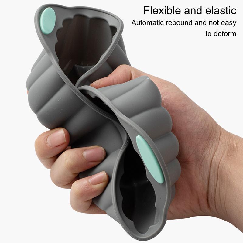 Rund Silikonkakeform 3D Spiralmønster Buntpanne Non-stick Bursdagskakeform Brownie Dessertkake Dekor DIY Bakeverktøy