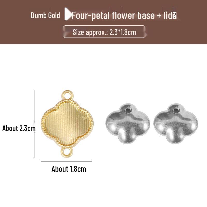 Song Brocade DIY Jewelry & Accessories Set: Necklace, Car Pendant, Earrings, Brooch, Hair Clip, Rope, Handmade Gift Materials.