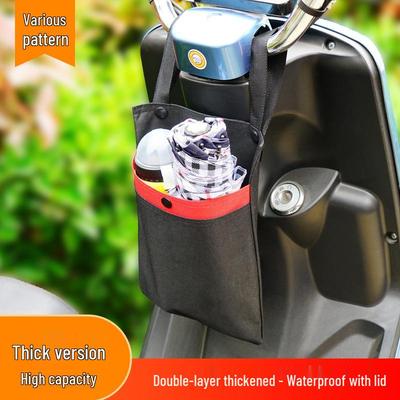 Wasserdichte elektrische Fahrrad-Vordertasche mit Deckel - Schlüsseltasche für Radfahren
