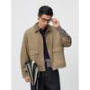 GXG Men's Faux Suede Lapel Jacket