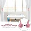 4 ks Moderní minimalistické elegantní magnetické spony na závěsy ve tvaru Rubikovy kostky Výprodej pro ložnici, obývací pokoj, kuchyň