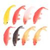 ABOOFAN Set of 8 Miniature Nishikigoi Figurines, PVC, Approx. 0.79 x 0.24 x 0.24 inches, Perfect for Aquarium Decorations, Dollhouse Decor, Small