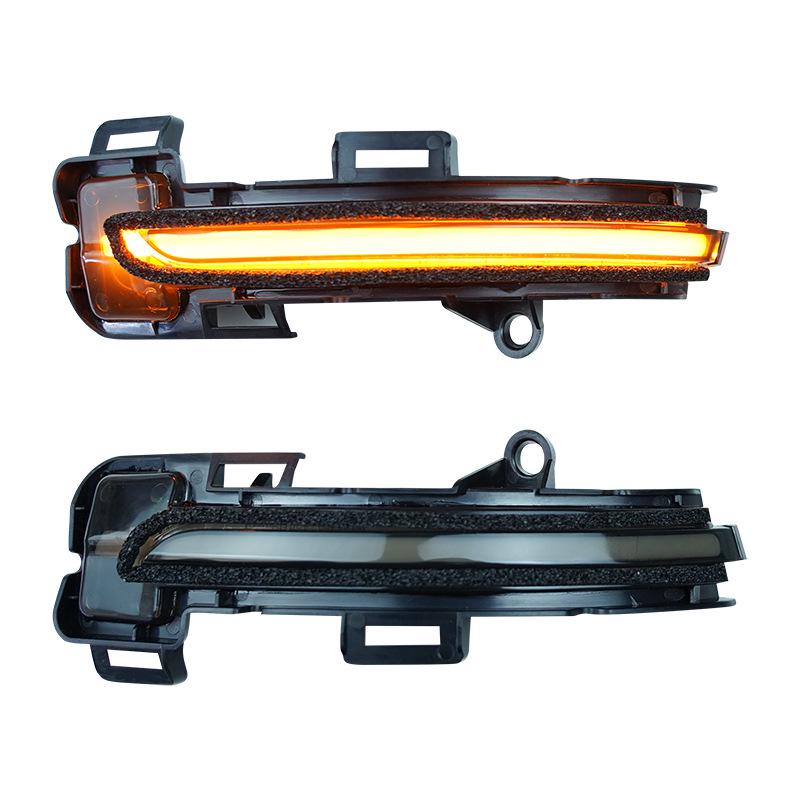 

Compatible Rearview Mirror Sequential Turn Signal with Dynamic Blue Daytime Running Light for MG HS Navigator PHEV