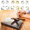 100Pcs Photo Album Reinforcements Metal Album Corner Protectors Vintage Corner Guards For Scrapbook Preservation