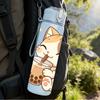 1PC Kitten Cat Drinking Milk Tea Print 750ml Color Plastic Sports Water Bottle Leakproof Flip Straw Lid Suitable for Sports Office Home Use
